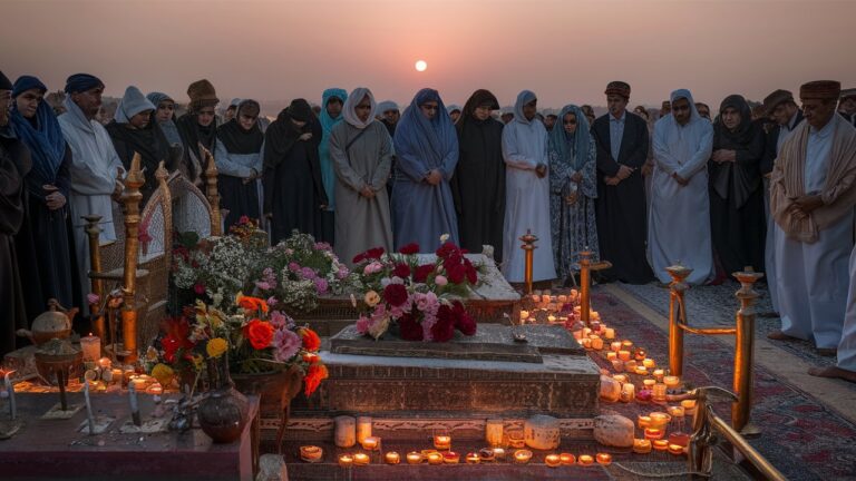 honoring the dead in ahmed and zarga